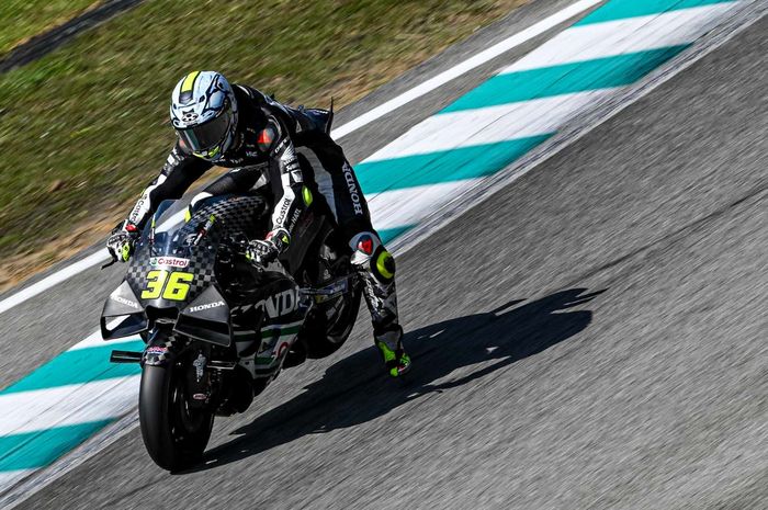 Joan Mir di tes pramusim MotoGP 2026 sirkuit Sepang, Malaysia