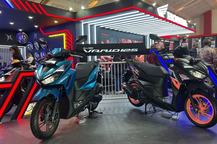 All New Honda Vario 125 tipe Advance dan Street tampil di booth Honda IIMS 2026
