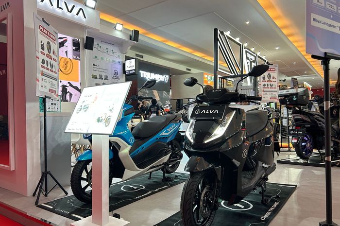 Motor listrik ALVA didesain aman dipakai untuk melewati genangan hingga 50 cm