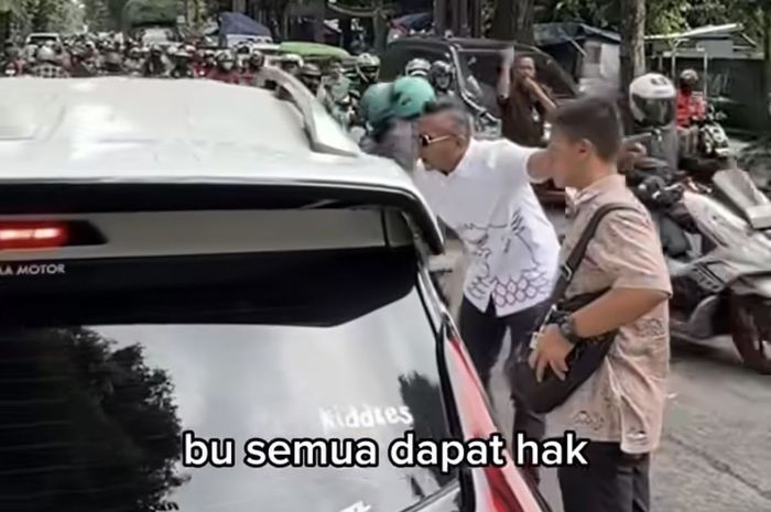 Wakil Wali Kota Bogor turun langsung tegur pengemudi Xpander Cross yang parkir sembarangan dan bikin macet