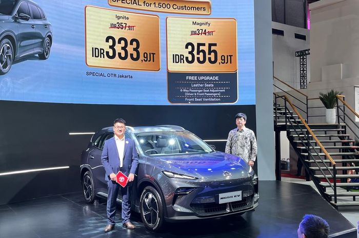MG umumkan harga khusus untuk mobil listriknya yakni MGS5 EV