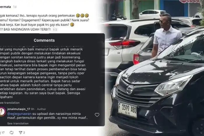 Viral pengemudi mobil ditegur Wakil Walikota Bogor secara keras dan mengaku tak terima