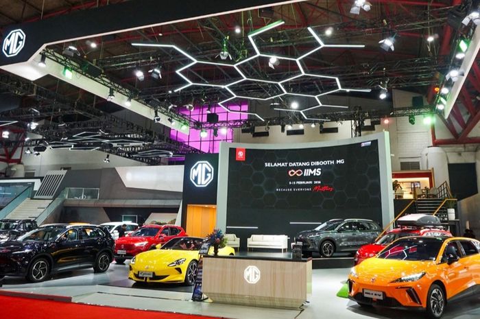 Booth MG di IIMS 2026