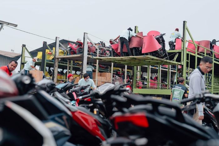 AHM siap angkut motor pemudik untuk Lebaran 2026