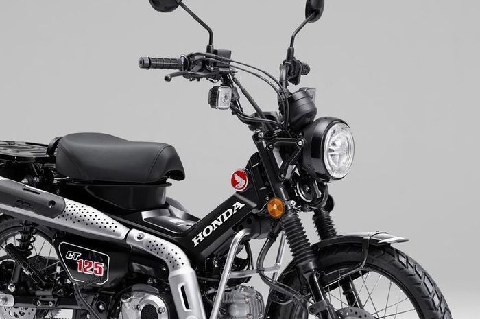 penampakan tampilan baru bebek trail Honda CT125 Hunter Cub