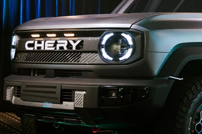 penampakan konsep double cabin Chery KP31 yang diperkenalkan di Australia