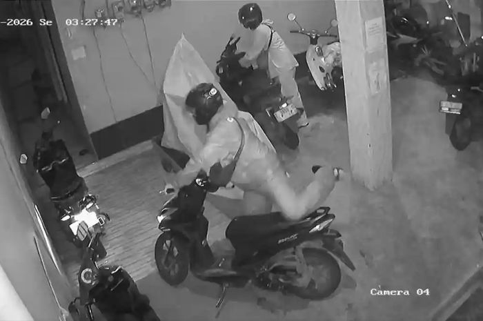 Maling motor saat bulan Ramadan mulai merajalela. Dua unit digasak saat makan sahur