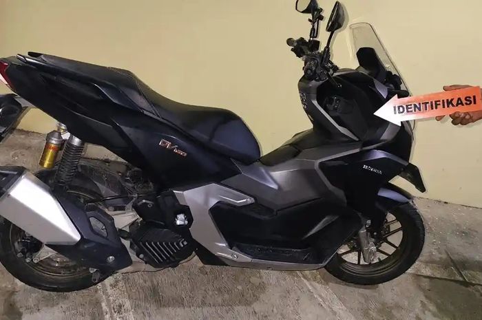 Honda ADV milik pelaku pencurian fasilitas sekolah di Rembang