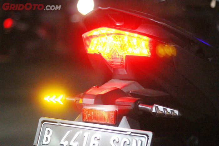 Ilustrasi lampu sein 