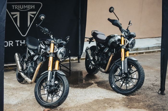 Triumph Speed 400 dan Scrambler 400 X resmi meluncur di Bandung 