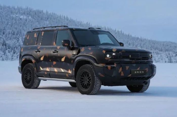 penampakan SUV baru Geely yang bakal jadi pesaing Land Rover Defender