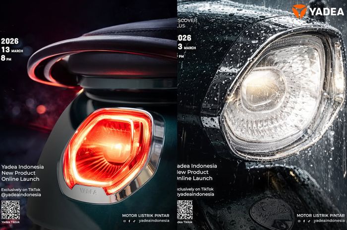 Yadea Indonesia tebar teaser motor listrik terbaru yang akan dilaunching awal April 2026