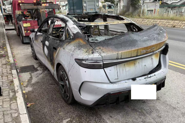 BYD Seal terbakar di HongKong, terungkap sumber masalah insiden ini