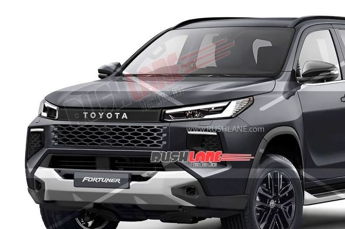 renderan Toyota Fortuner model terbaru