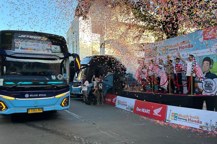 Program Mudik Balik Bareng Honda (MBBH) 2026 resmi dilaksanakan pada Sabtu (14/3/2026) yang memberangkatkan lebih dari 2.500 pemudik