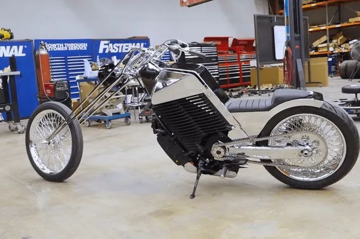 Modifikasi LiveWire bergaya Chopper