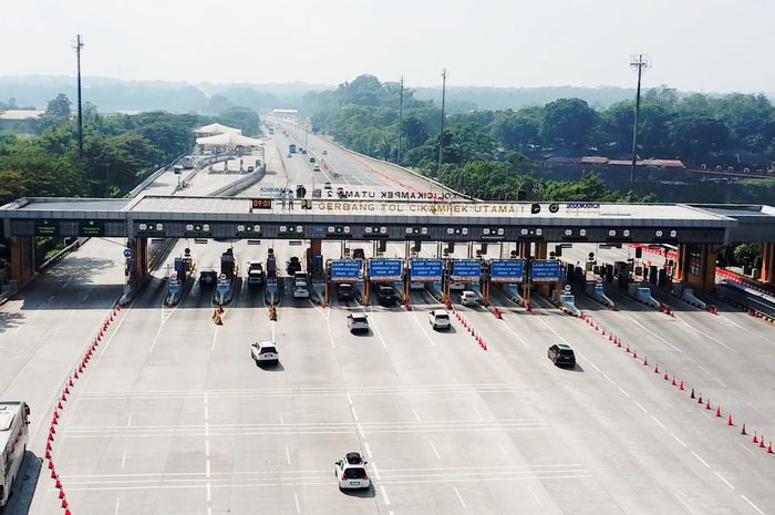 PT Jasa Marga menyampaikan, penutupan dilakukan atas diskresi Kepolisian pada Jumat (20/3) pukul 14.22 WIB.