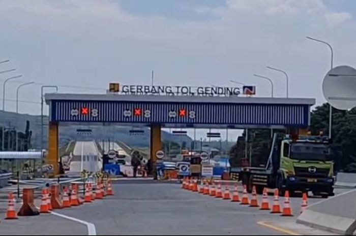 Ilustrasi Exit Tol Gending