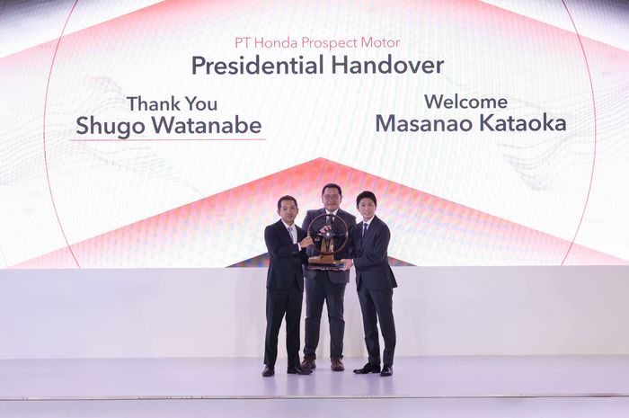 Pucuk kepemimpinan PT Honda Prospect Motor resmi beralih ke Masanao Kataoka pada Senin (30/3).