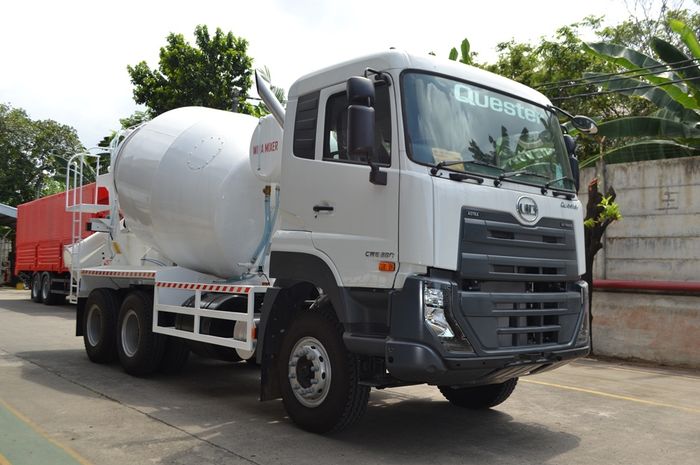 Ilustrasi truk molen Quester CWE Euro 5