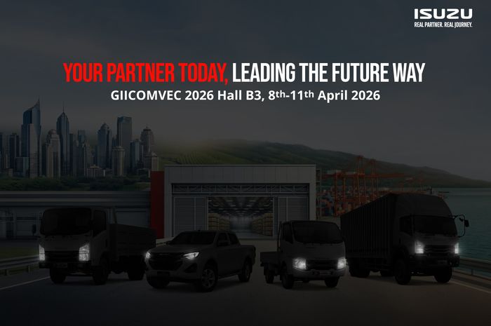 PT Isuzu Astra Motor Indonesia memastikan keikutsertaannya dalam ajang GIICOMVEC 2026 yang akan digelar pada 8&ndash;11 April 2026 di JIExpo Kemayoran, Jakarta.