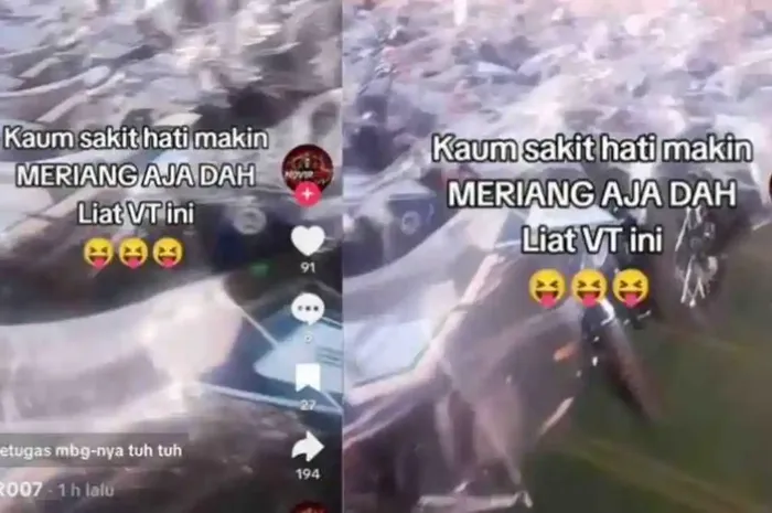 Cuplikan video puluhan ribu motor listrik bercap Badan Gizi Nasional (BGN) untuk operasional Kepala SPPG Dapur MBG
