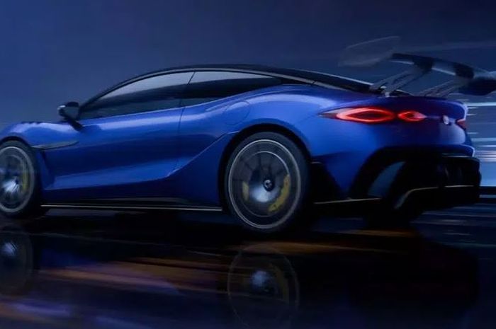 penampakan konsep supercar BYD Denza Z