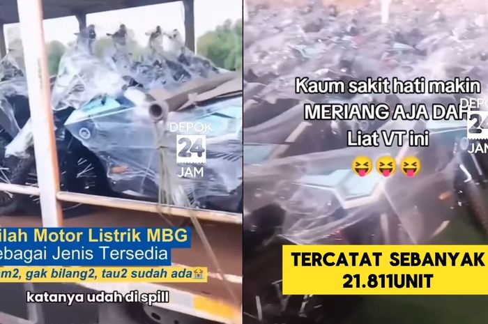 Motor yang diduga akan jadi unit operasional MBG