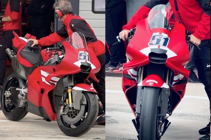 Ada perubahan besar pada tampilan fairing depan Ducati Desmosedici GP27