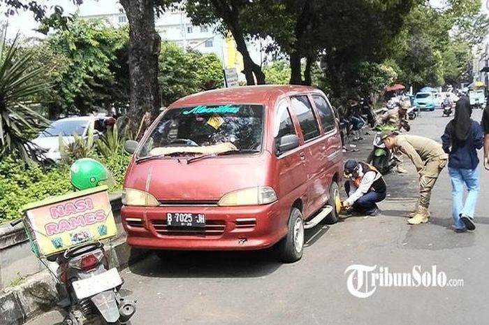 Parkir sembarangan di Kota Solo akan digembok Dishub