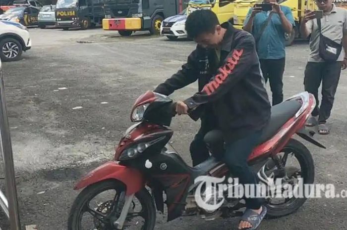 yamaha Jupiter yang hilang belasan tahun akhirnya kembali ke pemilik. 