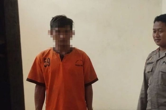 Pemuda inisial M (29) yang membawa kabur Honda PCX milik temannya dengan modus bertamu dan izin ke ATM di Argapura, Majalengka, Jawa Barat