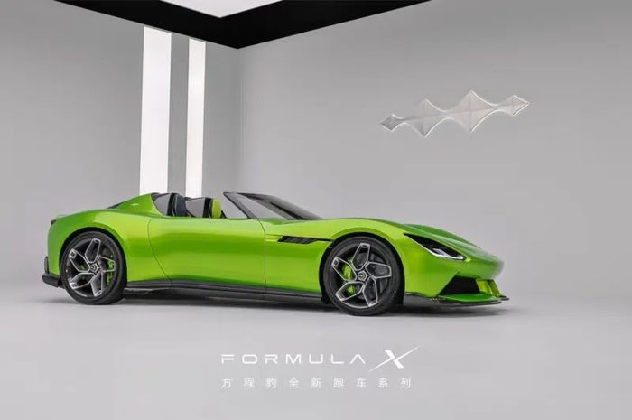 Fang Cheng Bao, sub-merek BYD, menghadirkan supercar konsep Formula X