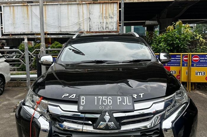 Mitsubishi Pajero Sport yang menabrak pedagang buah lalu kabur di Duren Sawit Jakarta Timur dijadikan tersangka.