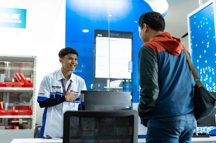 Pelayanan di premium dealer Yamaha