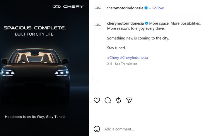 Chery Q Sebentar Lagi Masuk Indonesia, Ini Kode dari Pabrikannya