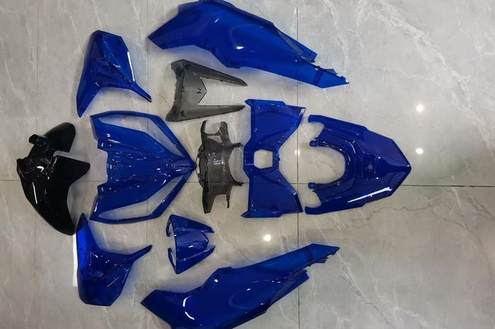 Cover body Honda Vario 125 gen 2 yang transparan dijual oleh Yans Sparepart 