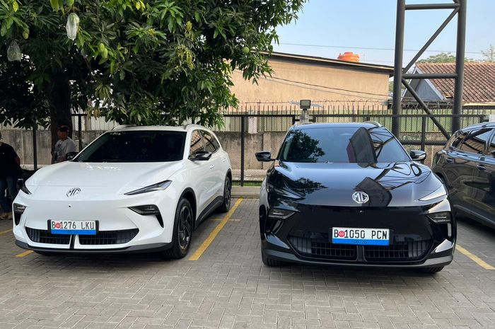 MG S5 EV  digunakan untuk Media Drive Jakarta - Bandung