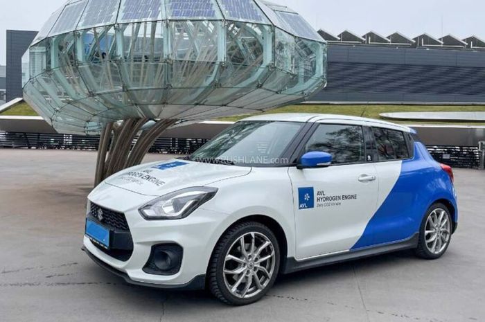 Suzuki Swift berbahan hidrogen di India