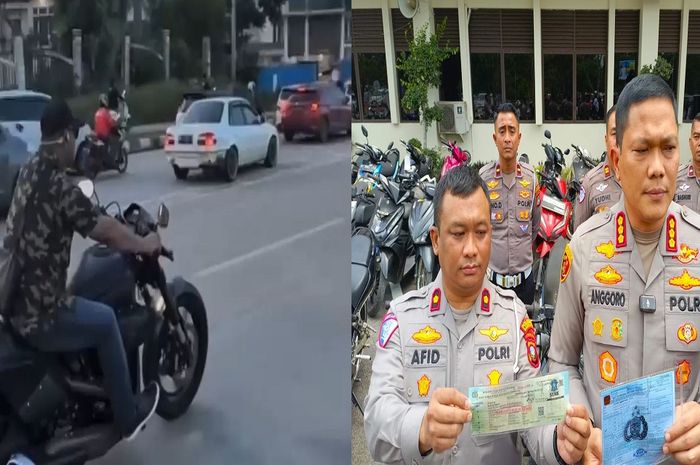 Satlantas Polresta Barelang sudah menilang Ketua DPRD Kepulauan Riau, Iman Sutiawan yang kelayapan naik Harley-Davidson FXDR tanpa mengenakan helm dan SIM