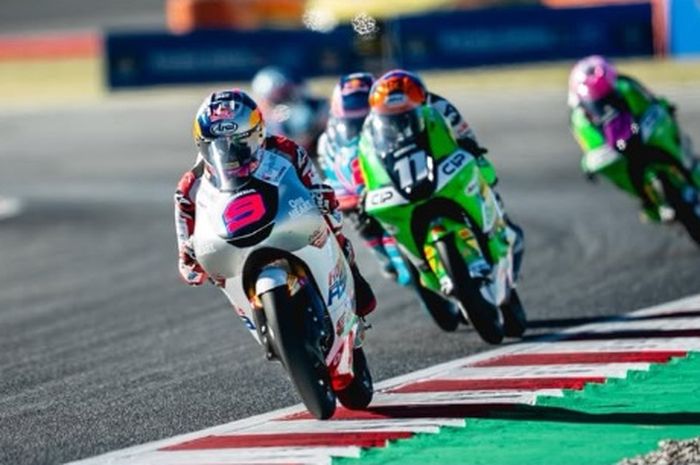 Veda tunjukkan mental baja di Moto3 Catalunya