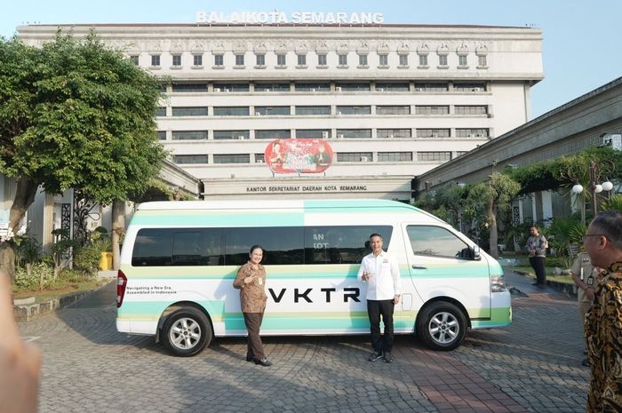 Pemkot Semarang pamer bus listrik Trans Semarang terbaru berjumlah 27 unit