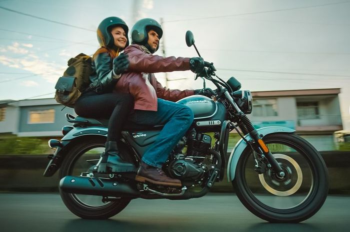 penampakan motor retro baru Suzuki GN160, cocok lawan Kawasaki W175