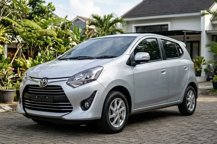 Ilustrasi mobil bekas Toyota Agya 2018