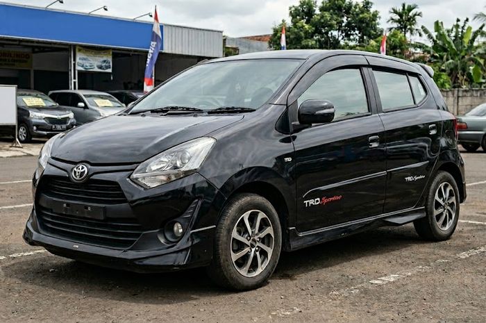 Ilustrasi mobil bekas Toyota Agya 2016
