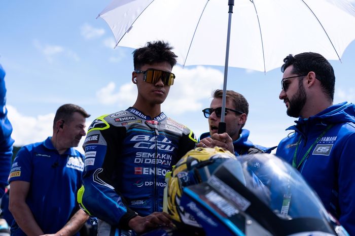 Aldi Satya Mahendra optimis bisa dapatkan hasil gemilang pada seri World Supersport Aragon