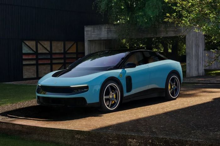 penampakan Ferrari Luce, EV lima penumpang dengan powertrain buas