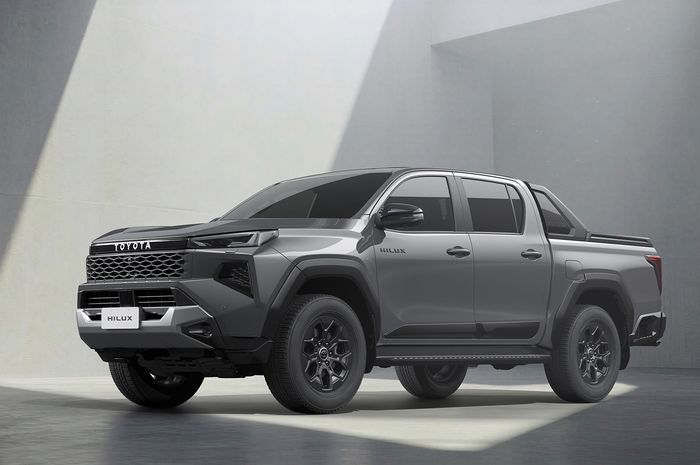 Toyota Hilux terbaru sudah sapa Jepang.