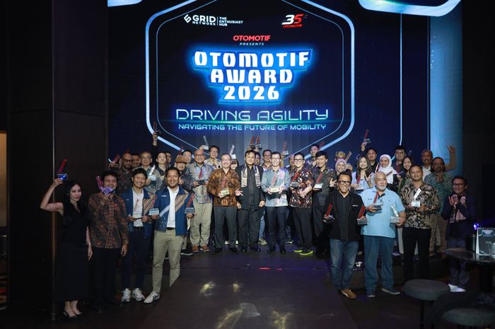 Untuk ke-19 kalinya, Tabloid OTOMOTIF kembali menggelar OTOMOTIF Award 2026 secara offline di Jakarta, Kamis (4/06/2026).