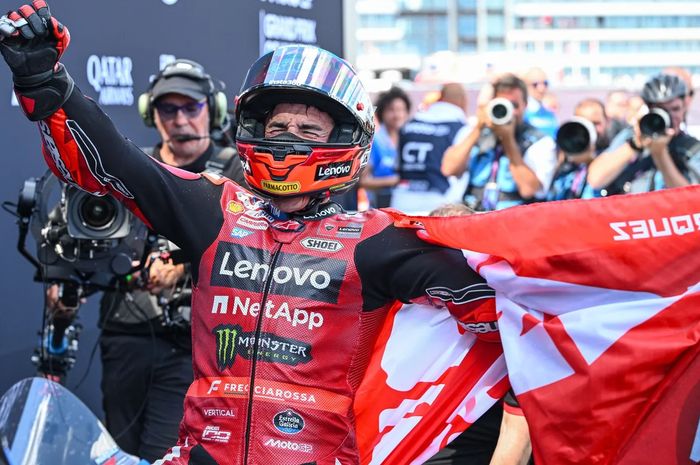 Marc Marquez menang di MotoGP Hungaria